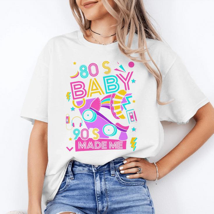 80's Baby 90's Made Me 1980s 1990s Nostalgia Retro Party Premium Tri-Blend Unisex T-Shirt
