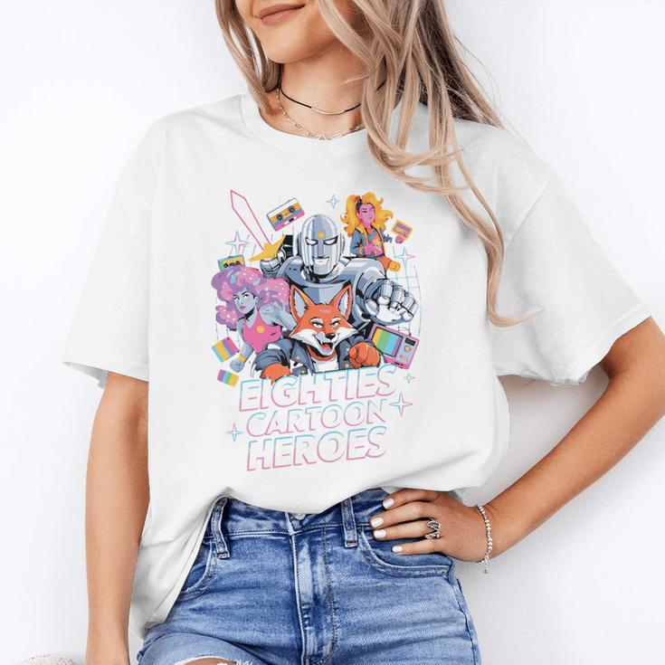 80's Cartoon Heroes Apparel For Retro Nostalgia Fans Unisex T-Shirt 80's Cartoon Heroes Apparel For Retro Nostalgia Fans Unisex T-Shirt