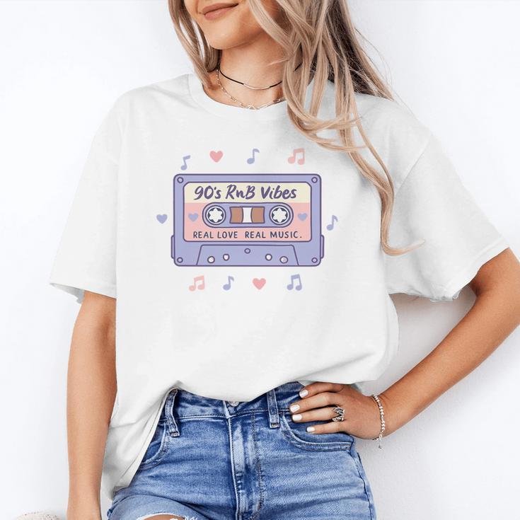 90s RNB Vibes Cassette – Retro Music Nostalgia RNB Cassette Premium Tri-Blend Unisex T-Shirt