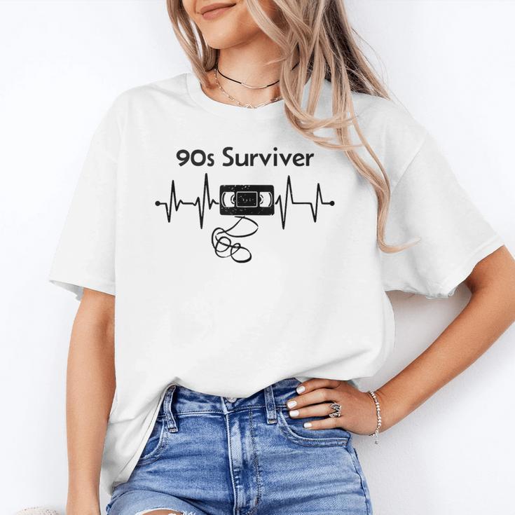 90s Survivor Retro Nostalgia Vintage Throwback Unisex T-Shirt