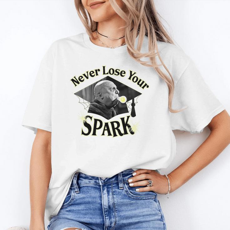 The Addams Family TV Series – Uncle Fester Graduation Spark Premium Unisex T-Shirt