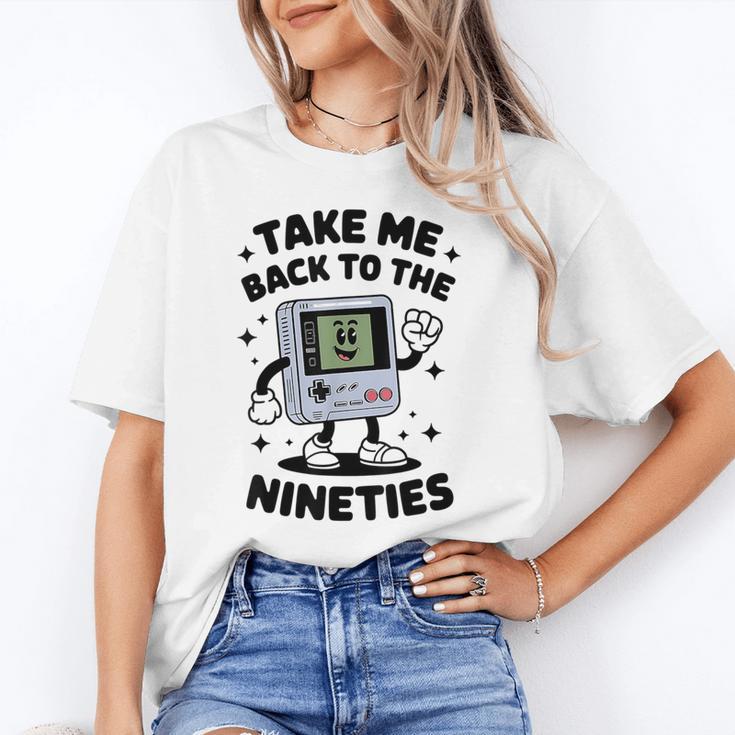 Take Me Back To The Nineties 90's Retro Gamer Nostalgia Unisex T-Shirt