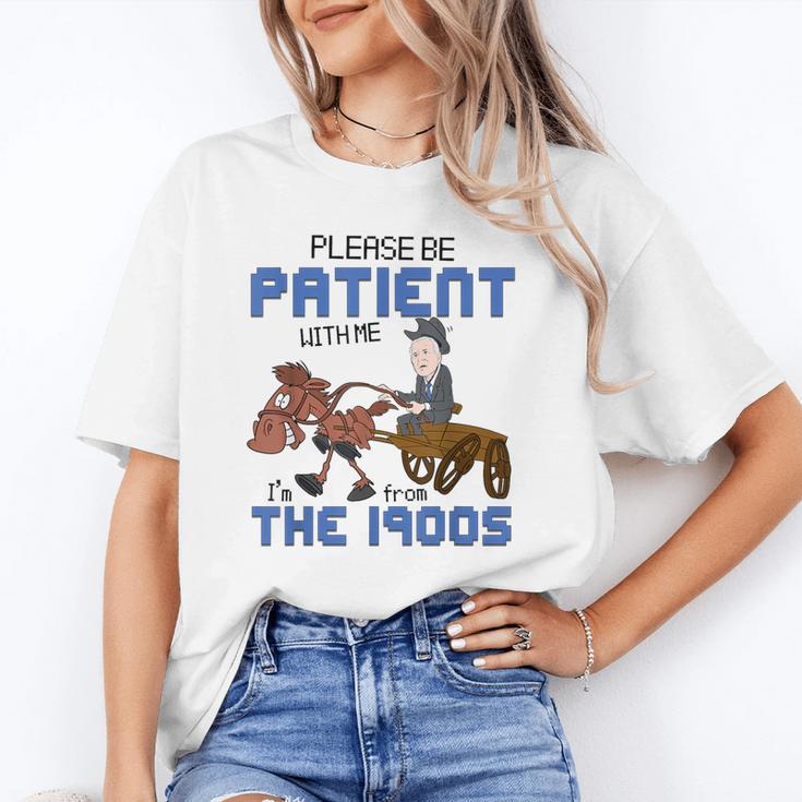 Biden Please Be Patient With Me I'm From The 1900s Vintage Unisex T-Shirt Biden Please Be Patient With Me I'm From The 1900s Vintage Unisex T-Shirt