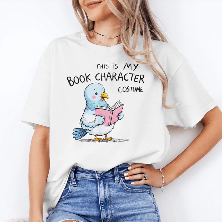 This Is My Book Character Costume I Pigeon Reading Tee Unisex T-Shirt