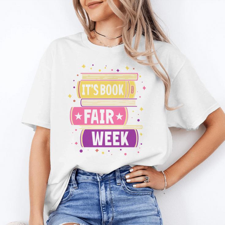 Book Fair Bookworm Library Its Book Fair Week Unisex T-Shirt