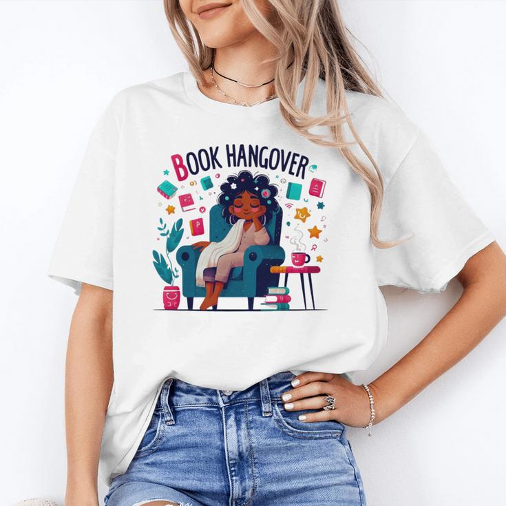 Book Lover Graphic Tee Book Hangover Premium Tri-Blend Unisex T-Shirt