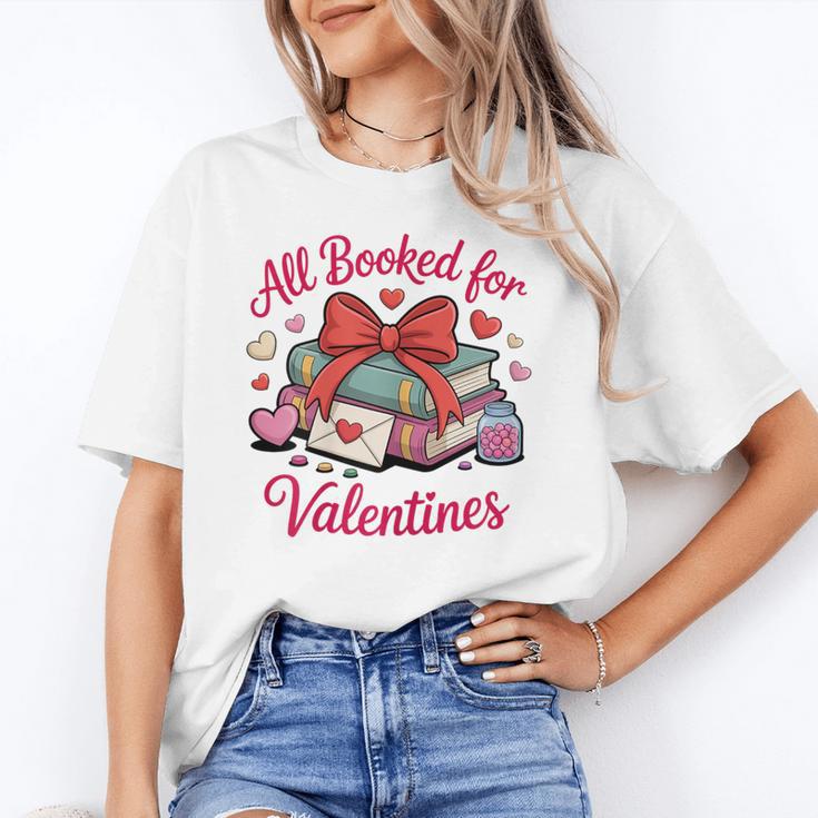 All Booked For Valentines Book Lover Teachers Unisex T-Shirt All Booked For Valentines Book Lover Teachers Unisex T-Shirt