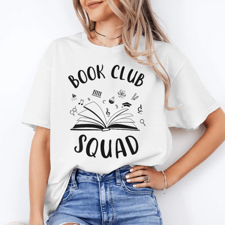 Books Club Squad Reading Book Lover Book Minimalist Team Tee Unisex T-Shirt
