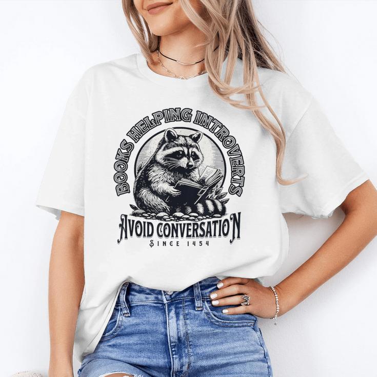 Books Helping Introvert Avoid Conversation Since 1454 Unisex T-Shirt