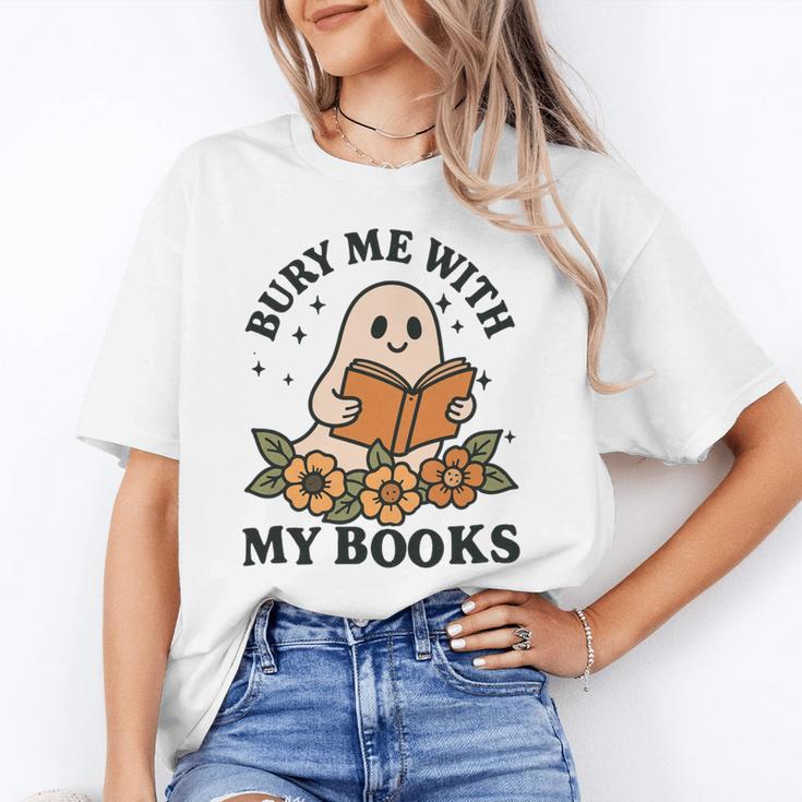 Bury Me With My Books Ghost Tee Unisex T-Shirt