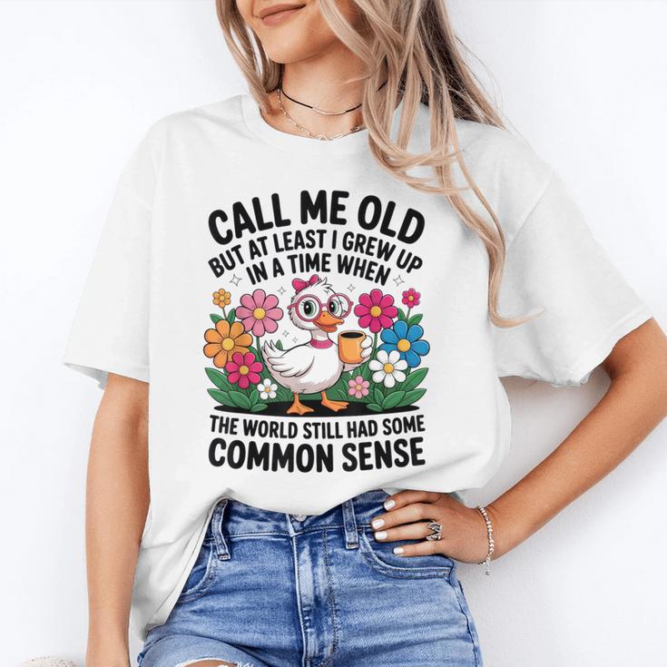 Call Me Old Seniors Nostalgia Retro Humor Casual Unisex T-Shirt Call Me Old Seniors Nostalgia Retro Humor Casual Unisex T-Shirt