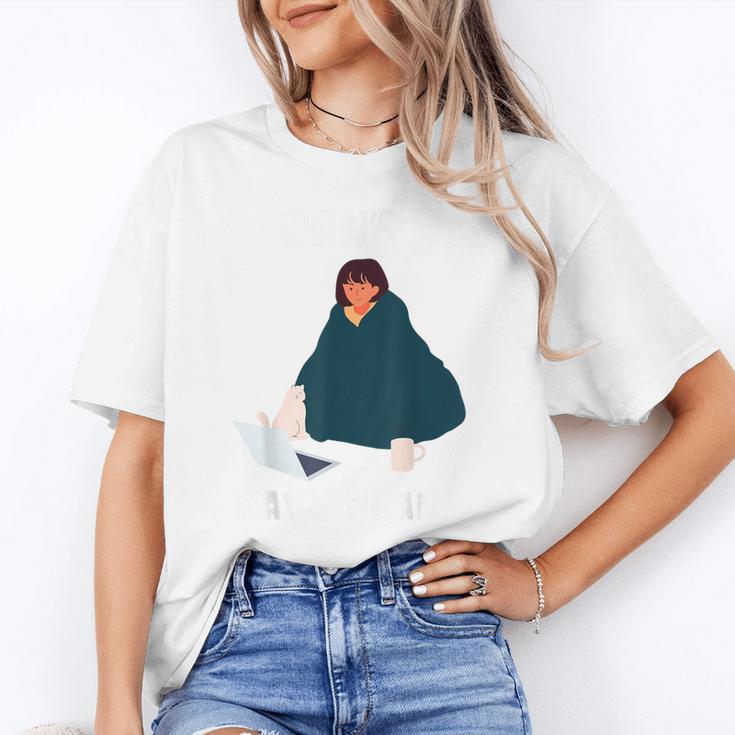 Can't Have Plans Introvert Staying Home Unisex T-Shirt