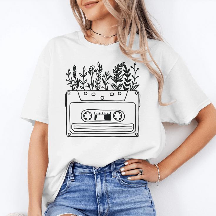 Cassette Tee 80s 90s Retro Party Costume Nostalgia Cassette Unisex T-Shirt