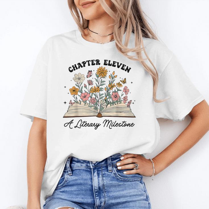 Chapter 11 A Literary Milestone 11th Birthday Book Lovers Unisex T-Shirt