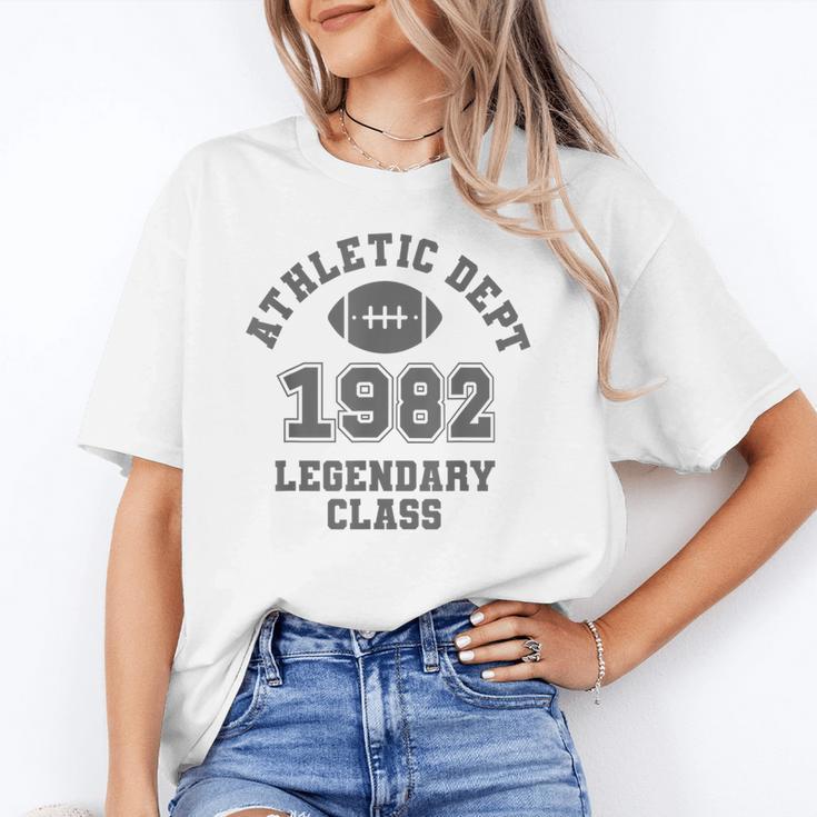 Class Of 1982 Graduation Yr High School Pride Vintage Retro Unisex T-Shirt