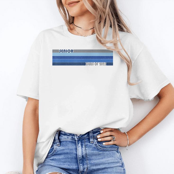 Class Of 2023 Senior Retro 2023 Grad Graduate Graduation Unisex T-Shirt