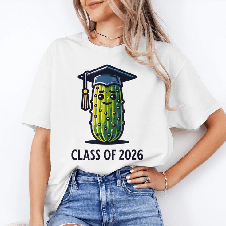 Class Of 2026 Graduation Pickle Trendy Graduate Humor Unisex T-Shirt