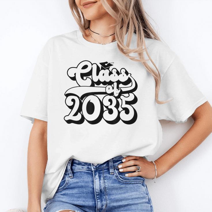 Class Of 2035 Senior Retro 2035 Grad Graduate Graduation Unisex T-Shirt