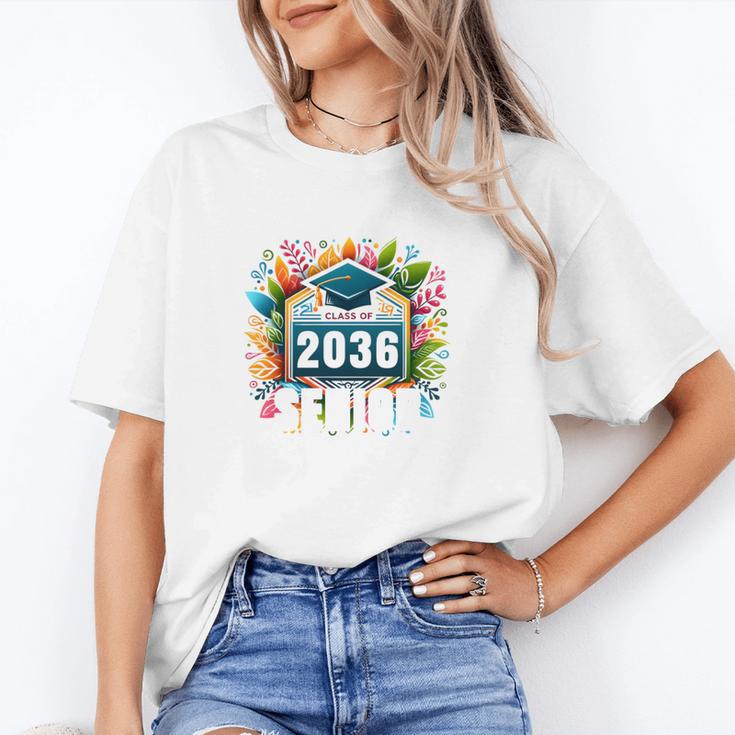 Class Of 2036 Graduation School Vintage Senior 2036 Unisex T-Shirt