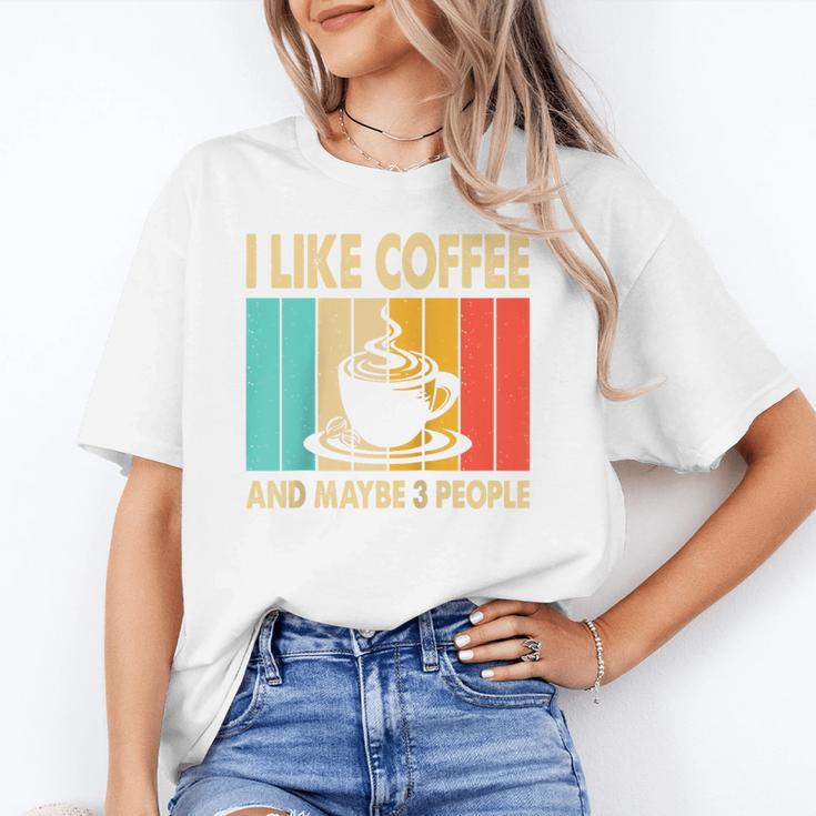I Like Coffee And Maybe 3 People Introvert Anti-Social Raglan Baseball Tee Unisex T-Shirt I Like Coffee And Maybe 3 People Introvert Anti-Social Raglan Baseball Tee Unisex T-Shirt