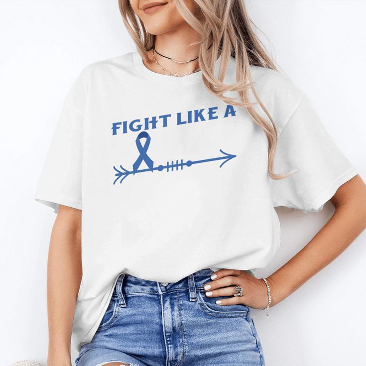 Colon Cancer Awareness Month Memory Loss Blue Ribbon Unisex T-Shirt