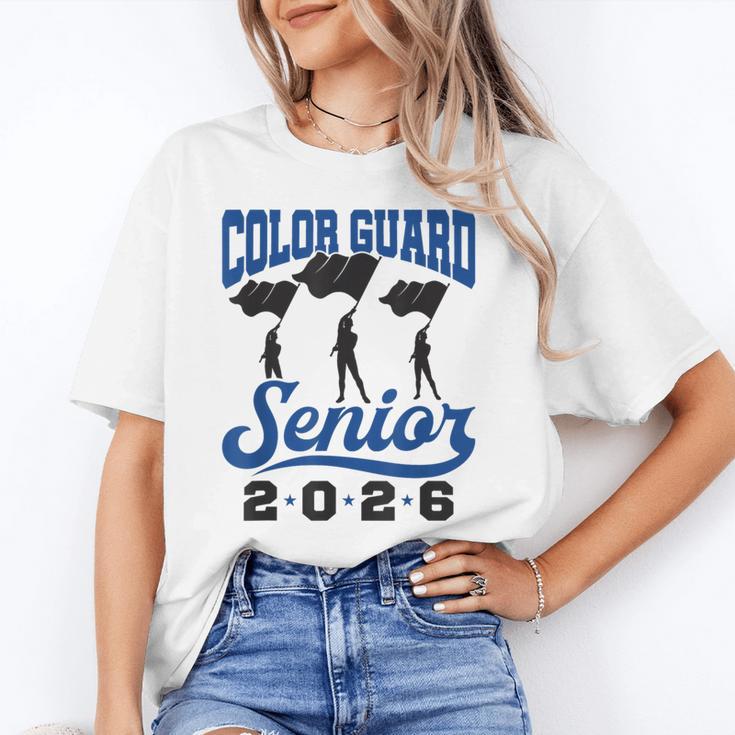 Color Guard Senior 2026 Flags Marching Band Graduation Grad Unisex T-Shirt