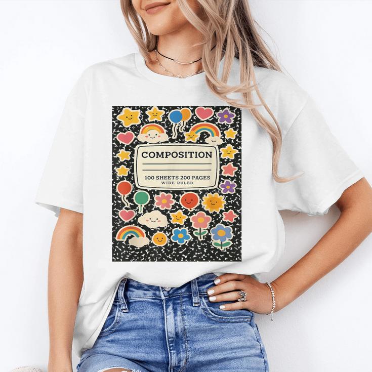 Composition Notebook Costume Teacher Matching Halloween Book Unisex T-Shirt