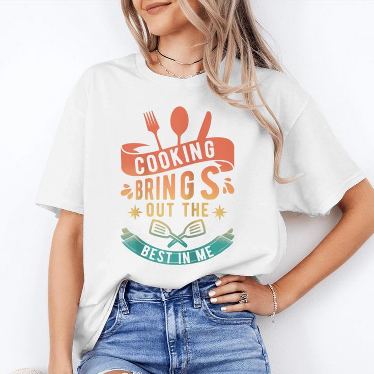 Cooking Brings Out The Best In Me Crafting Flavorful Memory Raglan Baseball Tee Unisex T-Shirt Cooking Brings Out The Best In Me Crafting Flavorful Memory Raglan Baseball Tee Unisex T-Shirt