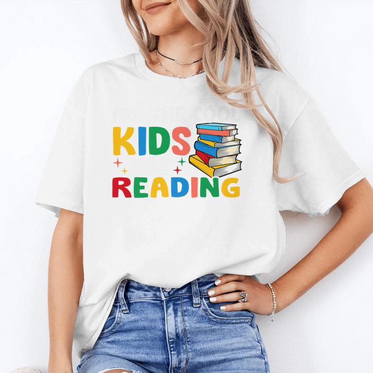 All The-Cool Kids Are Reading Teacher Book Lover Librarian Premium Unisex T-Shirt All The-Cool Kids Are Reading Teacher Book Lover Librarian Premium Unisex T-Shirt