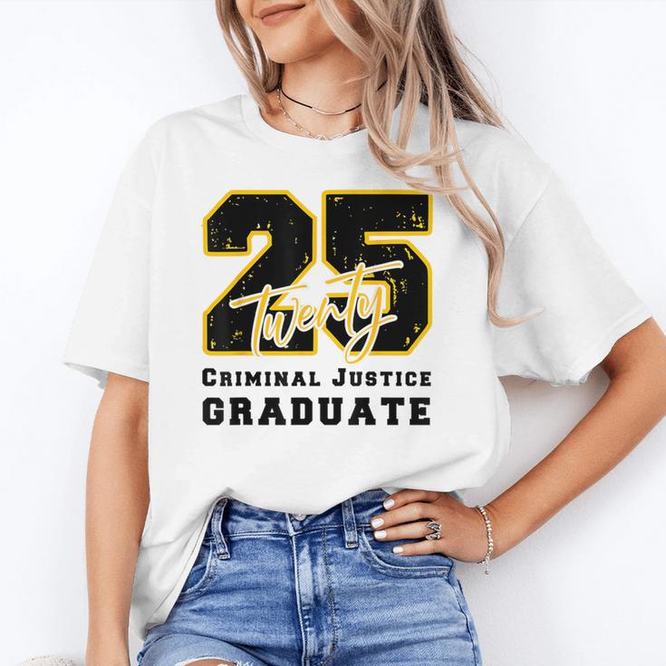 Criminal Justice Graduate Graduated Class Of 2025 Graduation Unisex T-Shirt