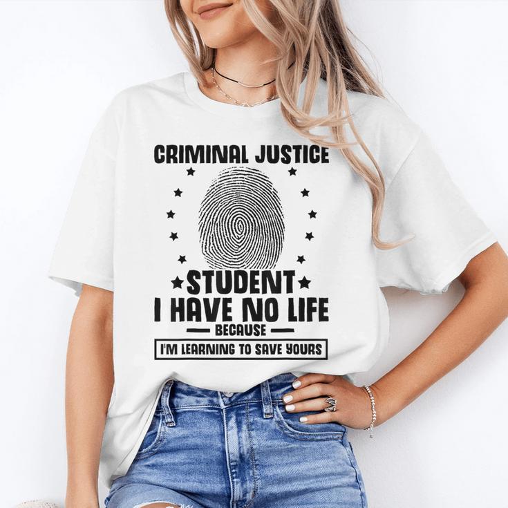 Criminal Justice School Degree Graduation Day Student Unisex T-Shirt