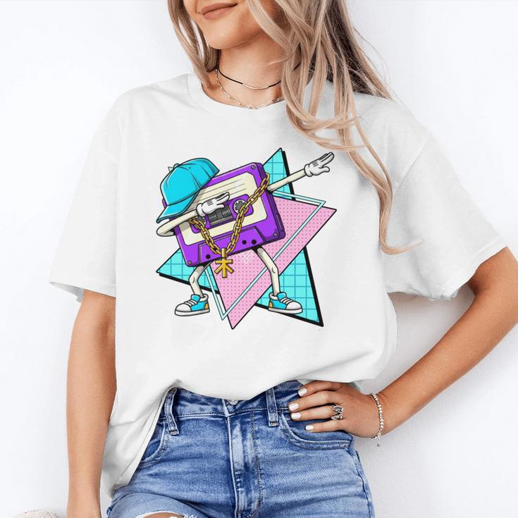 Dabbing Cassette Tape 70s 80s 80s Outfit Nostalgia Unisex T-Shirt