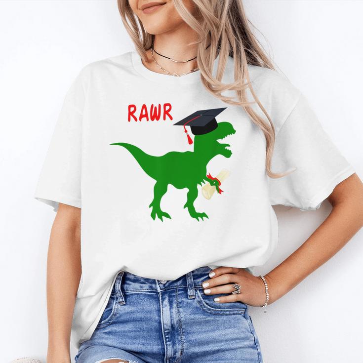 Dinosaur Rawr Diploma Graduate Graduation Unisex T-Shirt