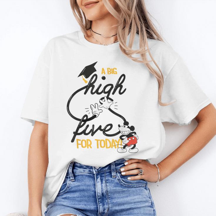 Disney Mickey Mouse A Big High Five For Today Graduation Unisex T-Shirt