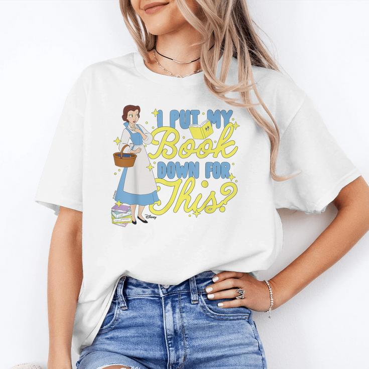 Disney Princess Belle I Put My Book Down For This Unisex T-Shirt
