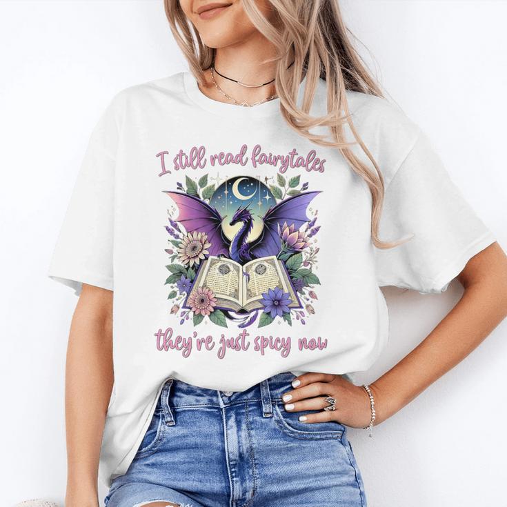 Dragon Bookish Romantasy Smut Merch Spicy Book Lover Premium Unisex T-Shirt