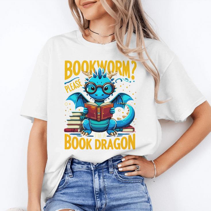 Dragon Bookworm Please I'm A Book Dragon Unisex T-Shirt