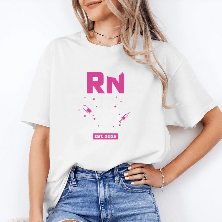 Earned It RN 2025 Nurse Graduation Nursing School Graduate Premium Tri-Blend Unisex T-Shirt