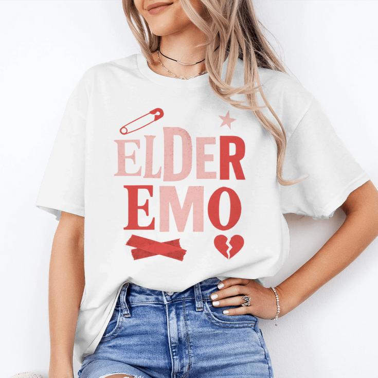Elder Emo Retro Punk Typography Nostalgia Unisex T-Shirt Elder Emo Retro Punk Typography Nostalgia Unisex T-Shirt