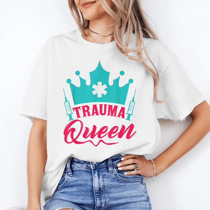 EMT Trauma Queen Paramedic Student T-Shirt Graduation Unisex T-Shirt