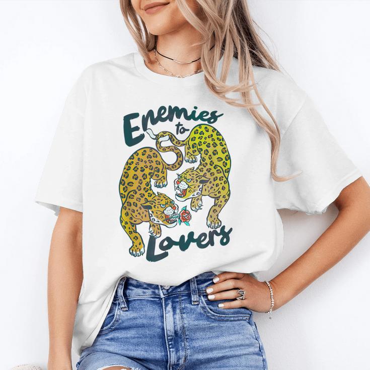 Enemies To Lovers Jaguar Tee Romance Book Plot Device Trope Unisex T-Shirt