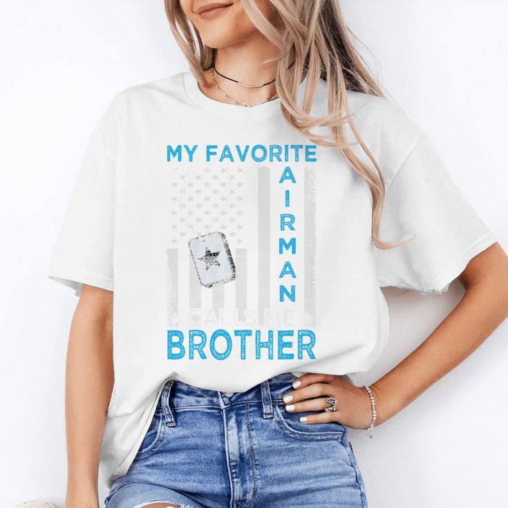 My Favorite Airman Calls Me Brother Airman Graduation Premium Tri-Blend Unisex T-Shirt