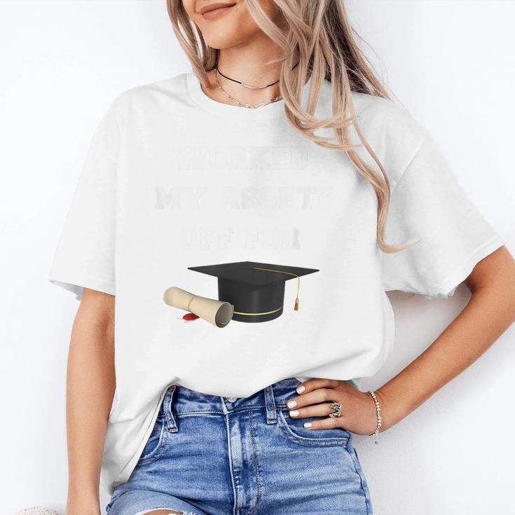 Finance Accounting Graduation Shirt Worked My Assets Off Unisex T-Shirt