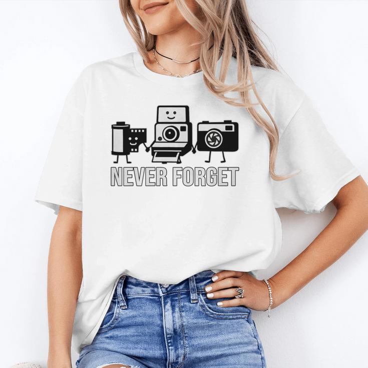 Never Forget Retro Camera Photography Nostalgia Premium Tri-Blend Unisex T-Shirt Never Forget Retro Camera Photography Nostalgia Premium Tri-Blend Unisex T-Shirt