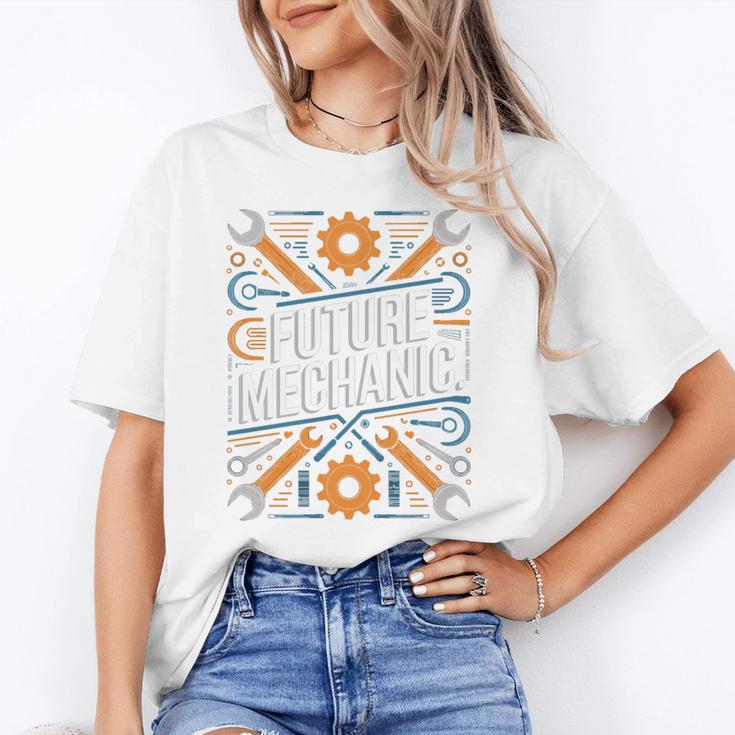 Future Mechanic Graduation School Kids Toddler Women Men Gag Unisex T-Shirt