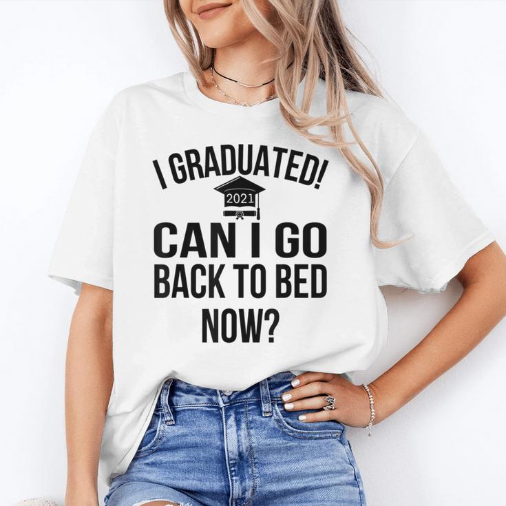 Can I Go Back To Bed Graduation 2021 Unisex T-Shirt