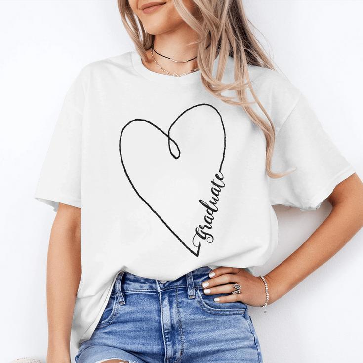 Graduate Heart Shirt Graduation Unisex T-Shirt
