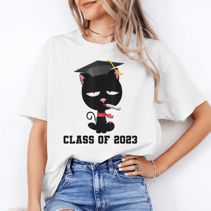 I Graduated Class Of2023 Cat Graduation Unisex T-Shirt