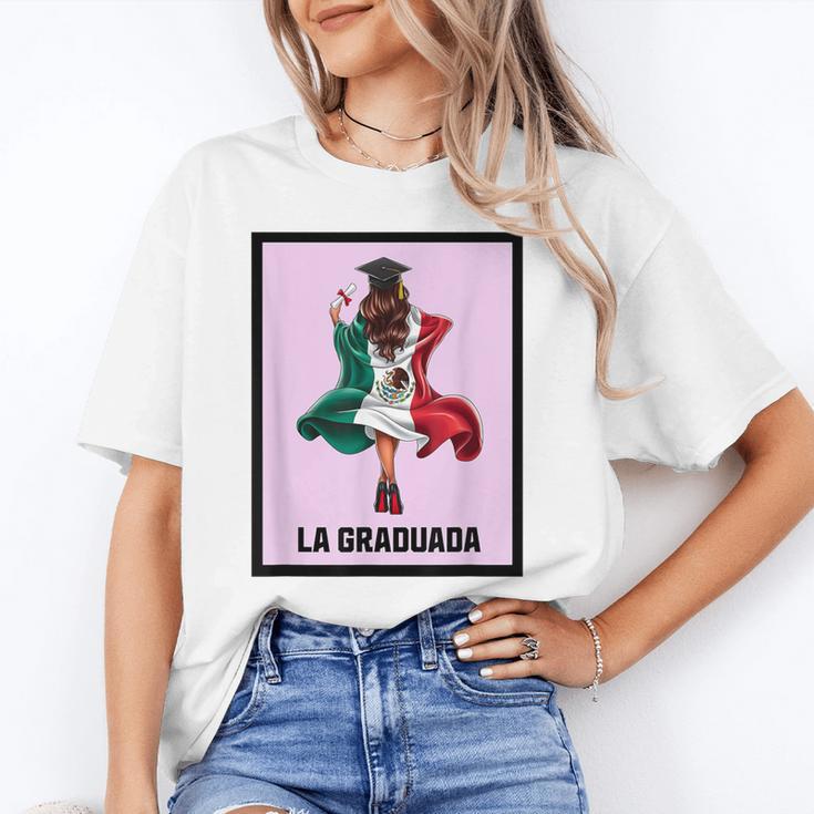 Graduation Latina Educated La Graduada Mexican Bingo Card Unisex T-Shirt