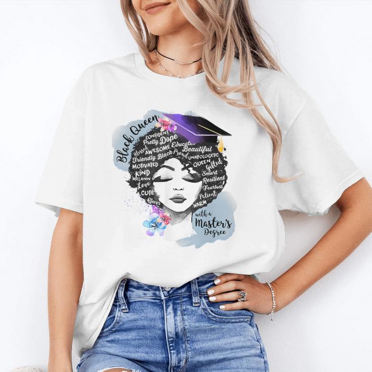 Graduation Masters Degree Woman Queen Graduate 2025 Unisex T-Shirt